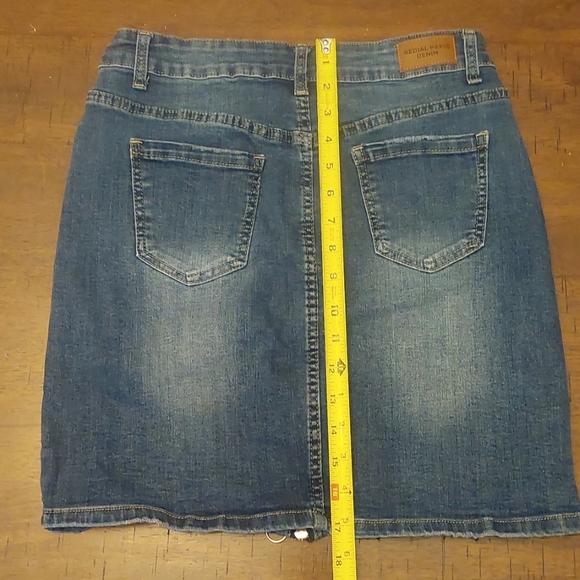 Redial Denim Jean Skirt - Picture 6 of 9